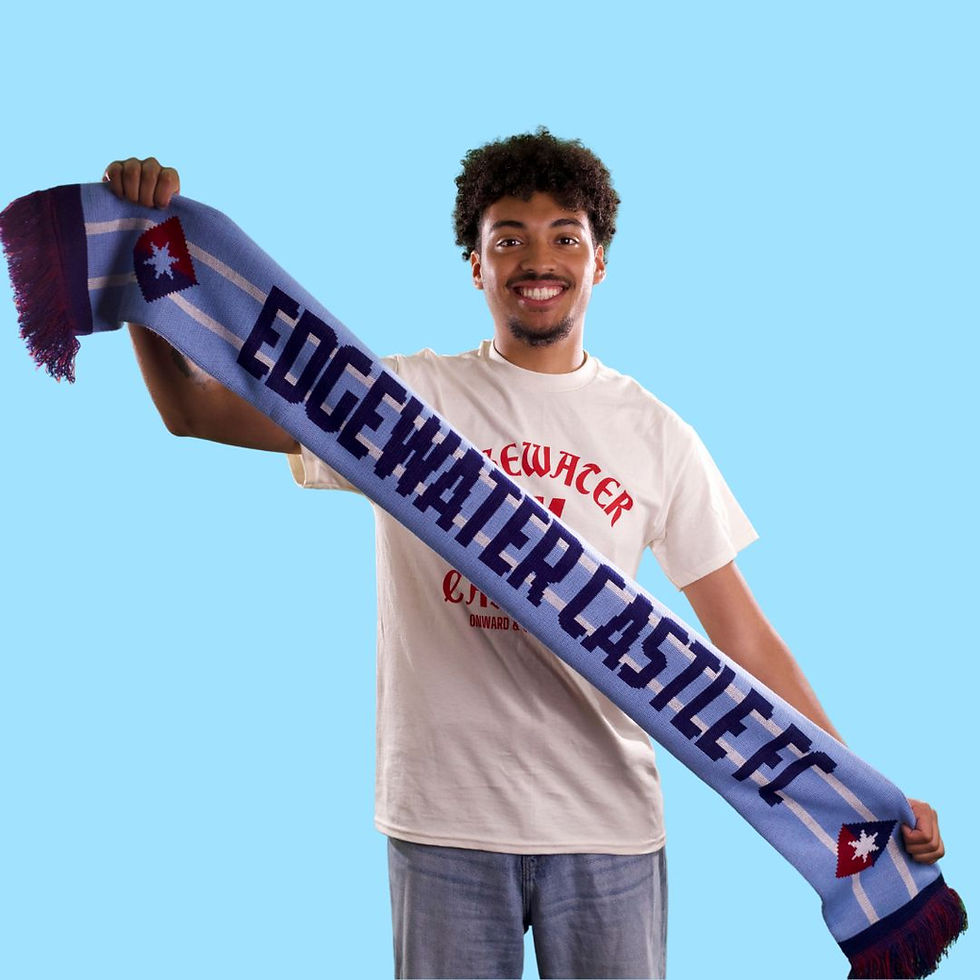 Thumbnail: Argyle & Stripes - Classic Knit Scarf