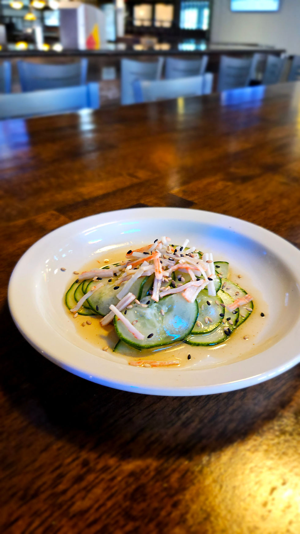 SS7. CUCUMBER KANI SALAD image