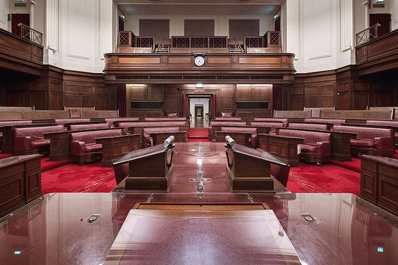 Senate Chamber Conservation- Old Parliament House Canberra by Hyperspace with SQC Group