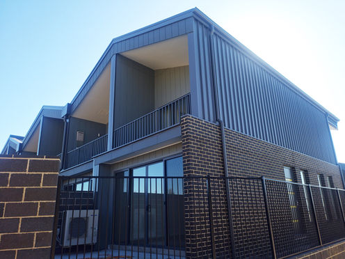 EVYA Townhouses by Hyperspace Architecture Moncrieff ACT affordable housing