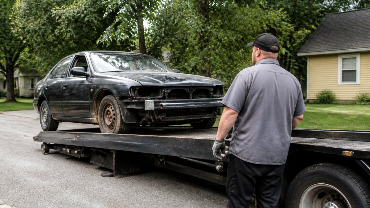 Steps to Remove Junk Car From Property