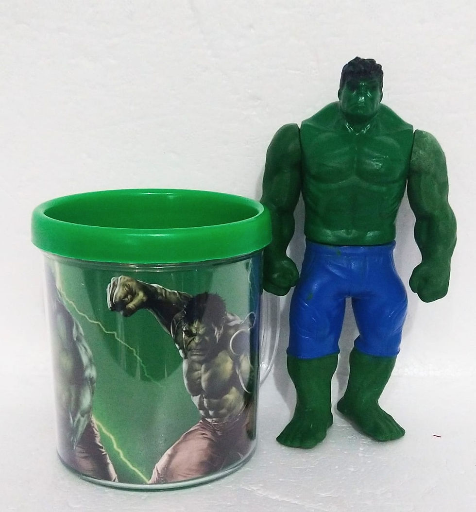 Miniatura: Kit caneca e personagem