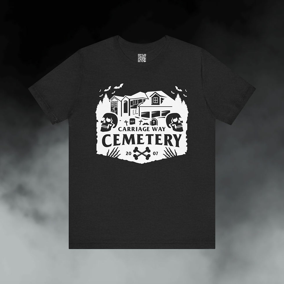 Thumbnail: Interactive AR enabled, Unisex Jersey Short Sleeve Unique Halloween Tee