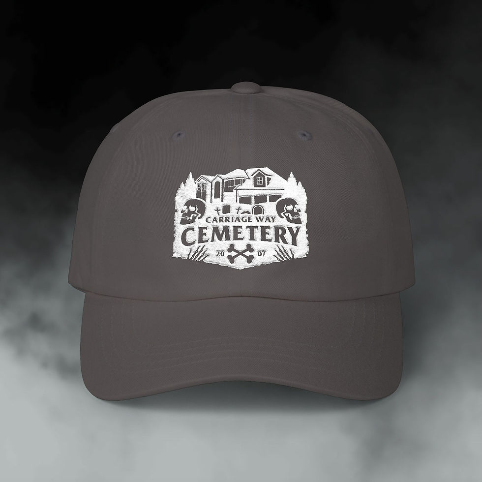 Thumbnail: Classic Dad Cap White Logo - Casual, Cotton Hat for Parents, Perfect for Gifts