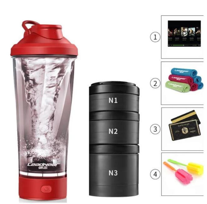 Thumbnail: Shaking Cup Protein Fitness Portable Exercise