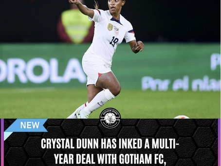 Crystal Dunn Comes Home! Signs With Gotham FC!