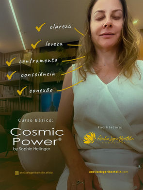 CONVITE ESPECIAL PARA UMA ATITUDE CONSCIENTE COM O COSMIC POWER
