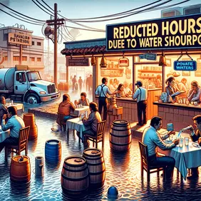 Crisis del Agua en Tampico: Restaurantes Ajustan sus Horarios
