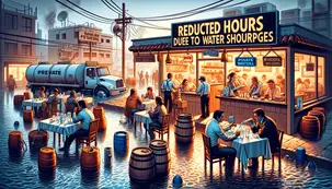 Crisis del Agua en Tampico: Restaurantes Ajustan sus Horarios