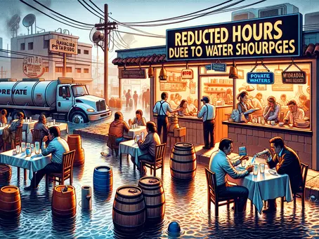 Crisis del Agua en Tampico: Restaurantes Ajustan sus Horarios