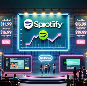 Spotify Anuncia Aumento de Precios para las Suscripciones Premium