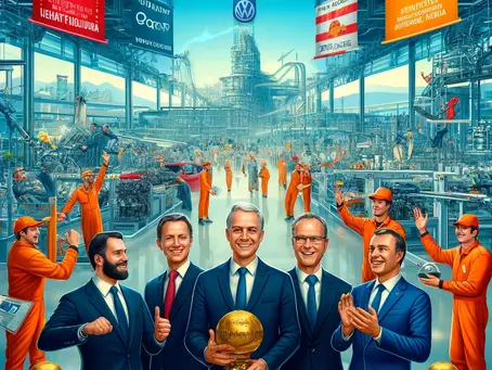 Volkswagen Guanajuato Brilla en las Olimpiadas de Producción: ¡Más de 2 Millones de Motores Ensamblados!