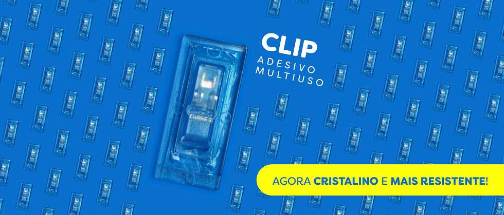 Clip adesivo
