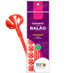 Suporte vareta para Balão Pequeno 28cm Vermelho