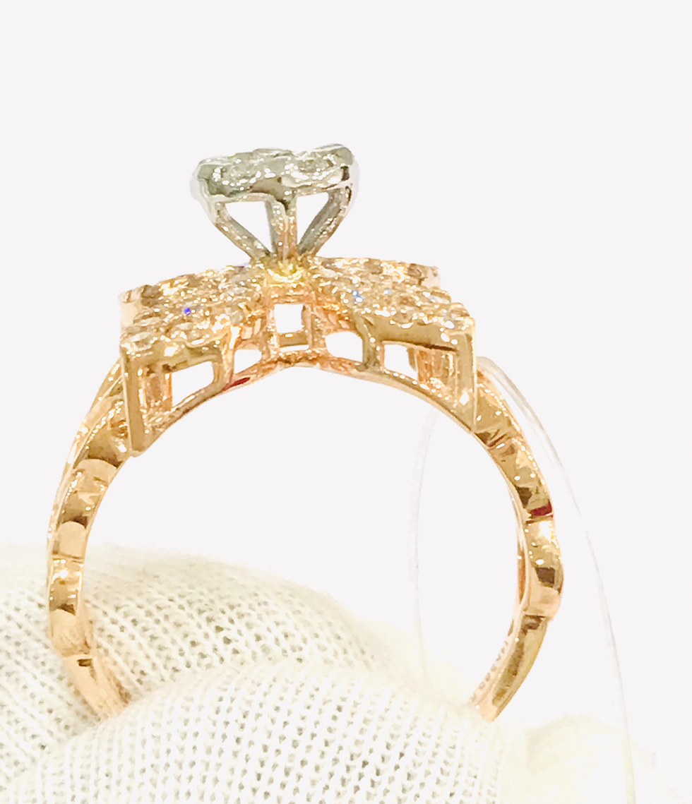 Thumbnail: Rose Gold Diamond Ring_5