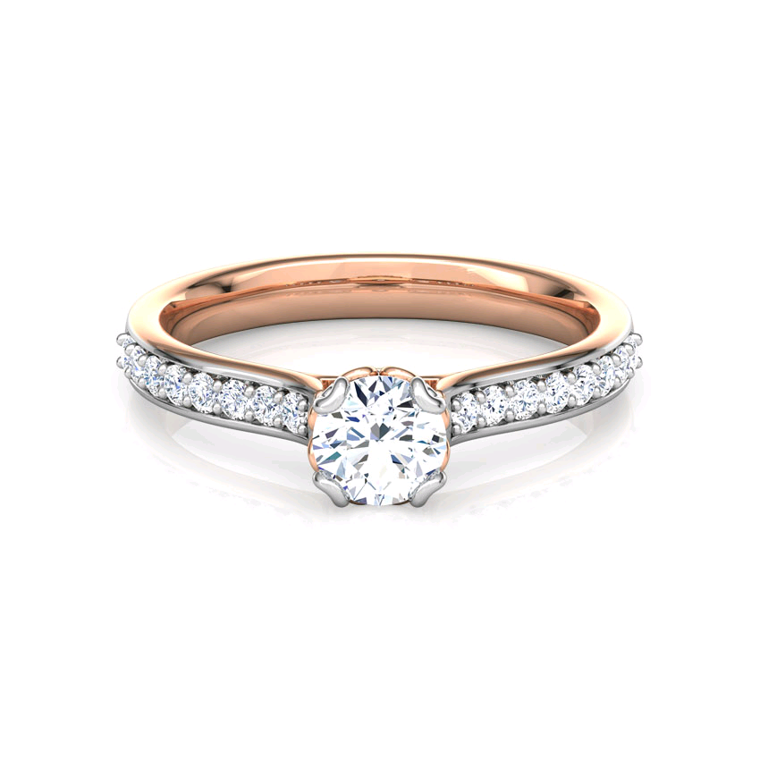Thumbnail: Brilliant Classic Solitaire Diamond Engagement Ring