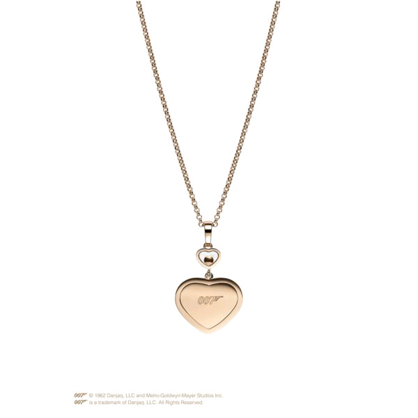 Thumbnail: Inspired Golden Heart 007 Diamond Pendant