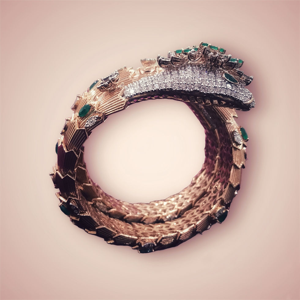 Bulgarian, Bvlgari Serpenti,Natural Diamond Bracelet,Fine Jewellery _2