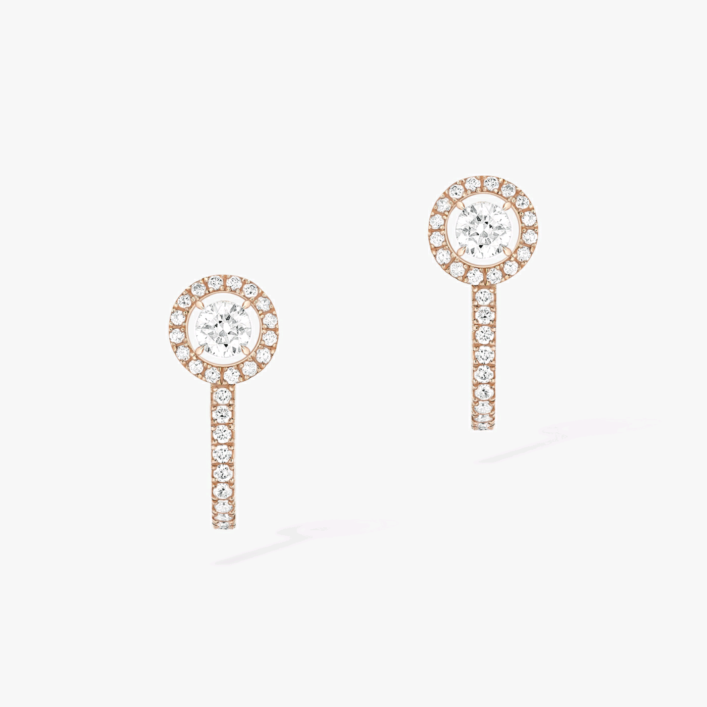 Classix Round Diamond Hoop Earrings_1