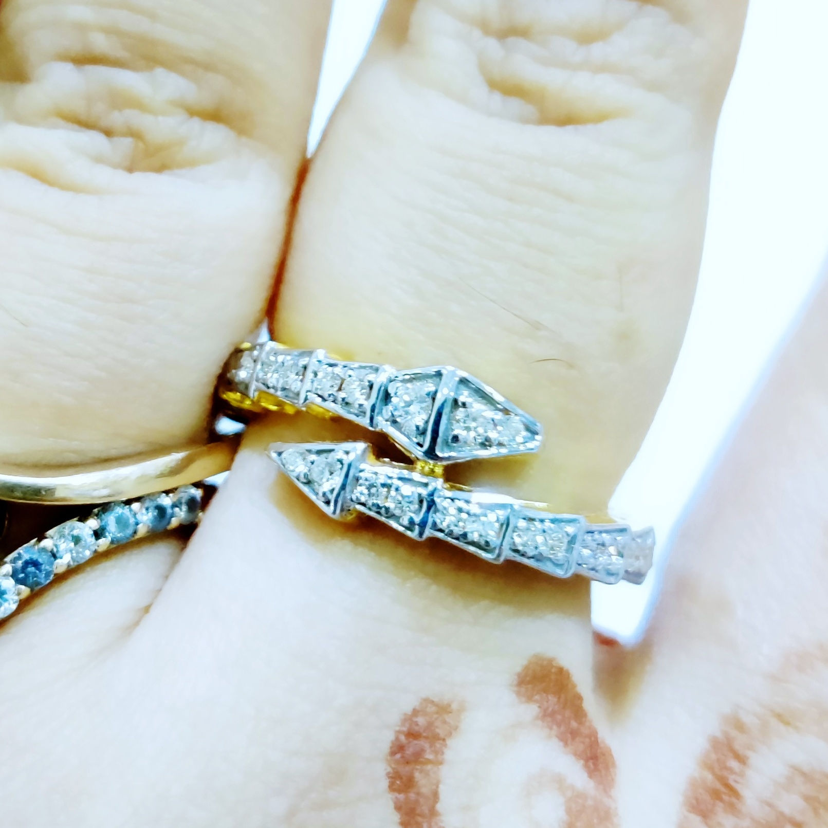 Bulgari inspired Serpenti Viper Ring_1