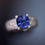 Thumbnail: Central stone - Natural Cornflower Blue Sapphire, Srilankan origin