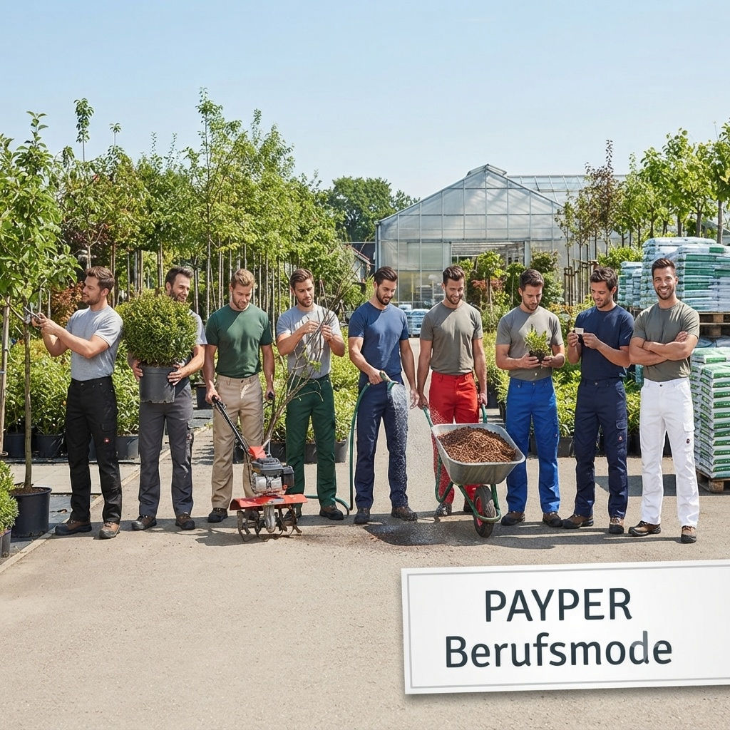 PAYPER WORKER Arbeitshose in neun Farben bis 5XL. Ganzjährig tragbare Unisex-Hose, seitlich dehnbarer Bund.