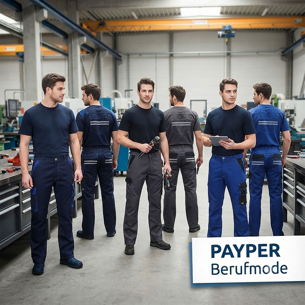 PAYPER CANYON Hose für Beruf und Freizeit in drei Farben bis 5XL. Diese Ganzjahreshose vereint Funktionalität und Komfort.