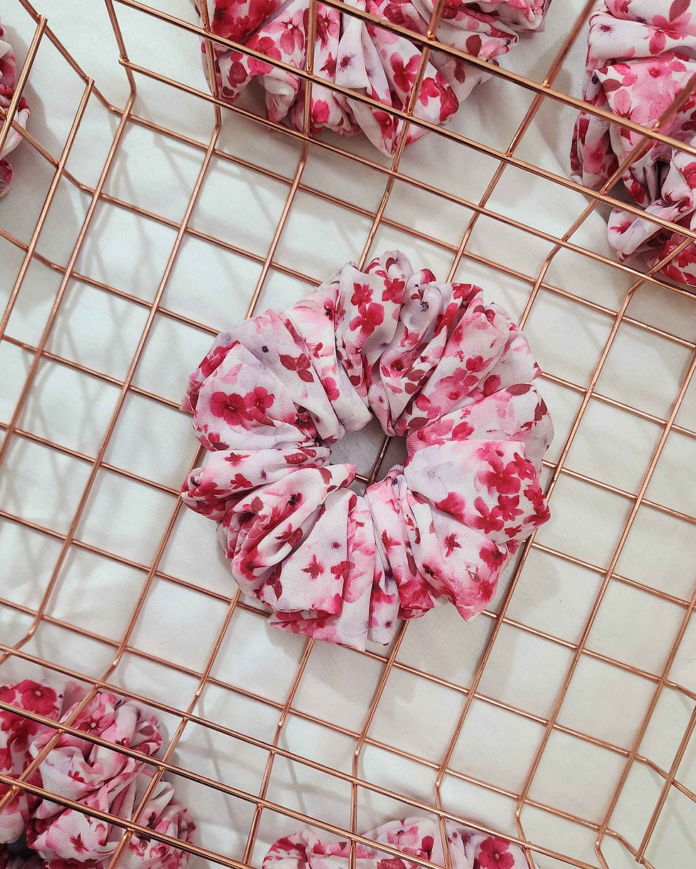 Thumbnail: Cherry Blossom Scrunchie