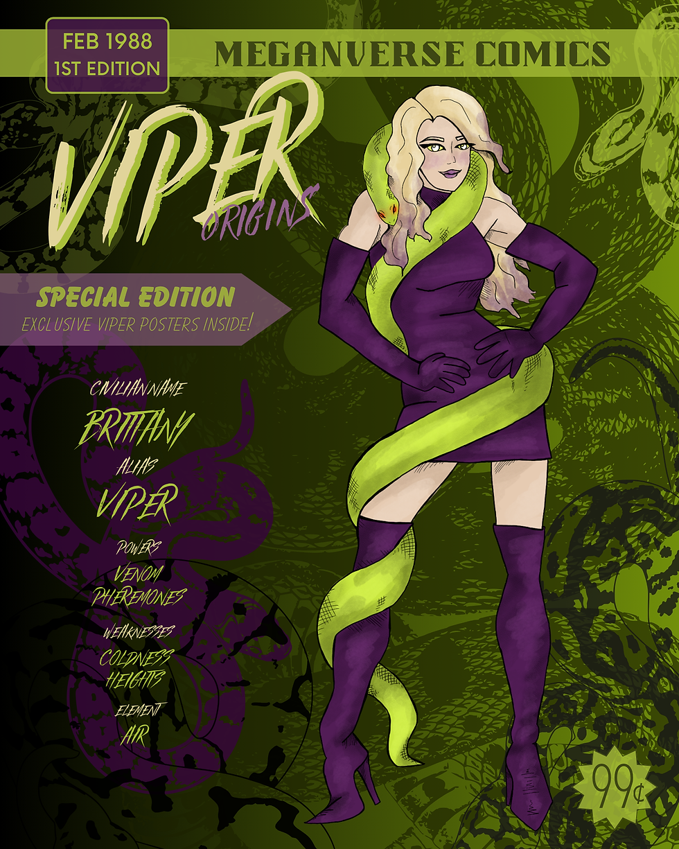 Brittany as Viper