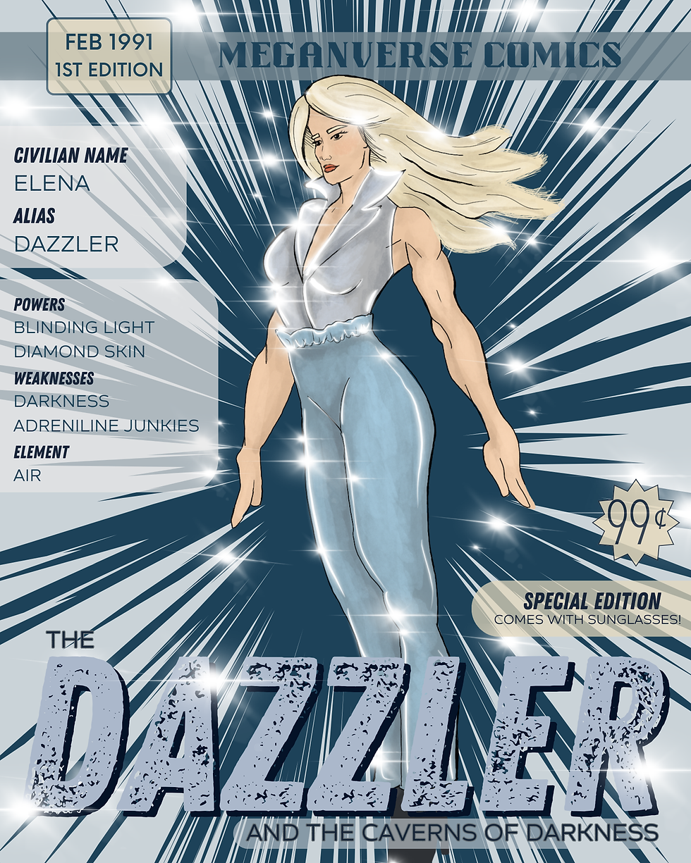 Elena as Dazzler