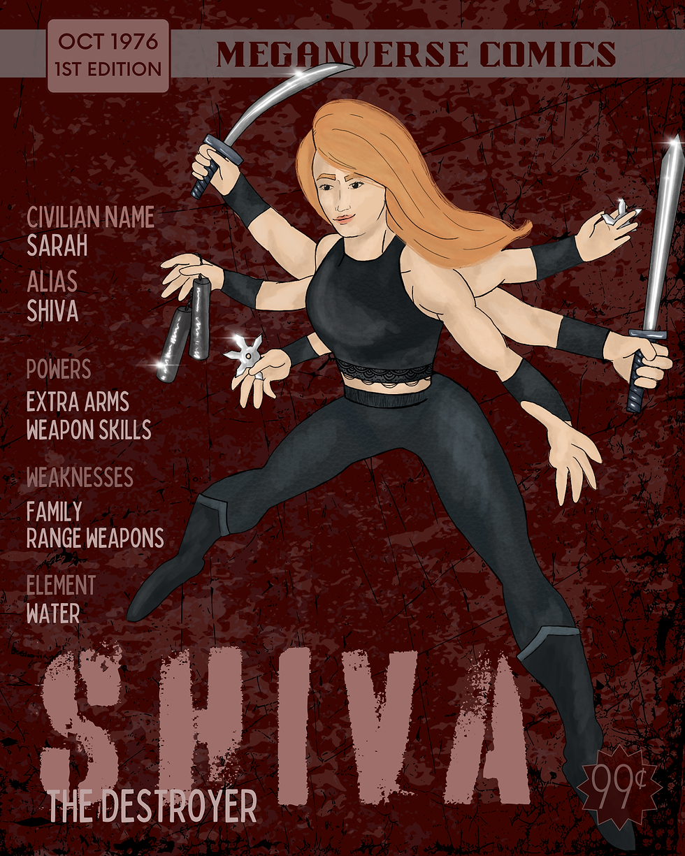 Sarah as Shiva