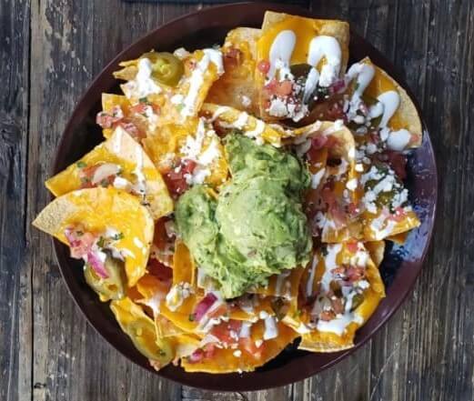 Three Cheese Nachos
