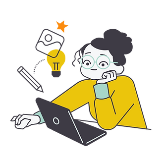 woman working