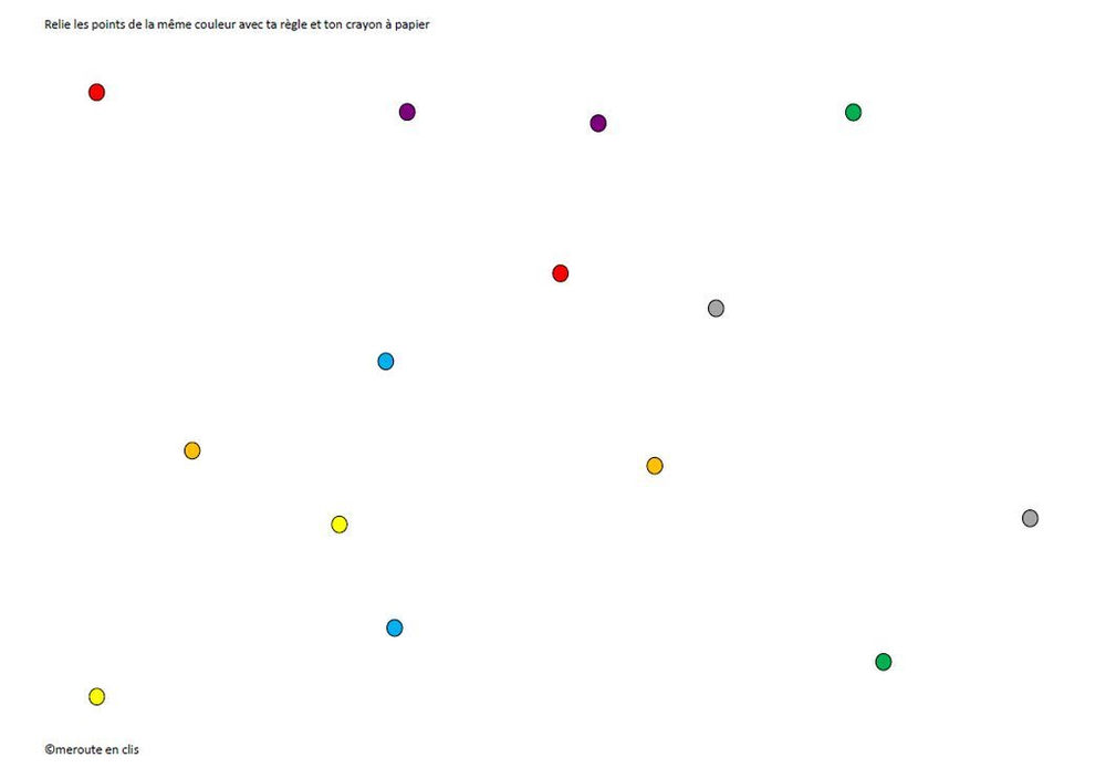 S'entraîner à tracer des lignes à la règle MS-GS