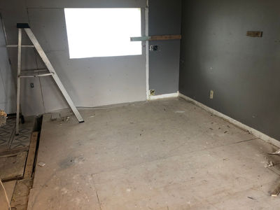 Ark Builders Inc. Basement Renovation Before 9