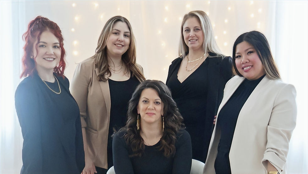 The She Wolf Inc Team featuring Hailey Hynes, Erin Malcolm, Courtney McCormick, Melissa Dallas, & Eeya Mendoza.