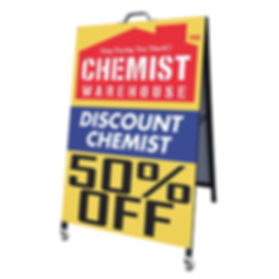 Steel A Frame Sign (Large)
