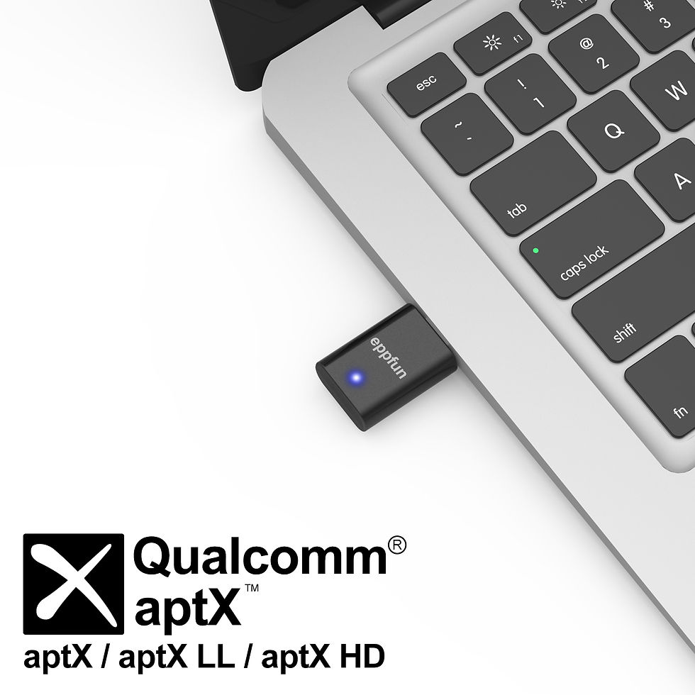 Thumbnail: eppfun AK3040pro USB C Bluetooth Transmitter with Aptx LL/HD/Adaptive