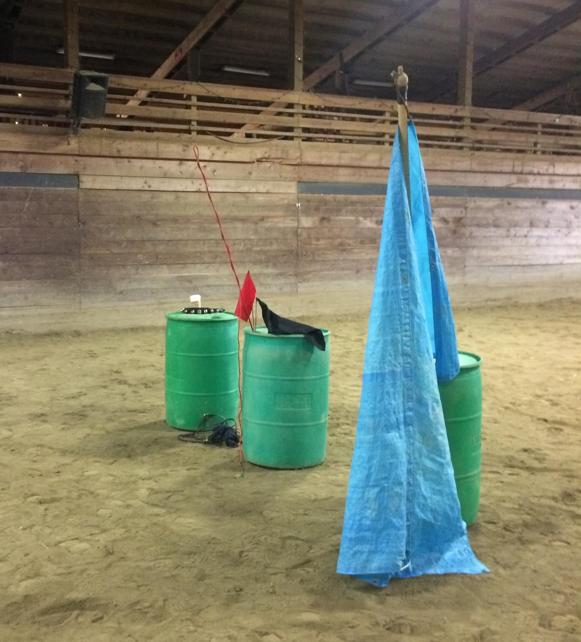Flags, Barrels & Whip