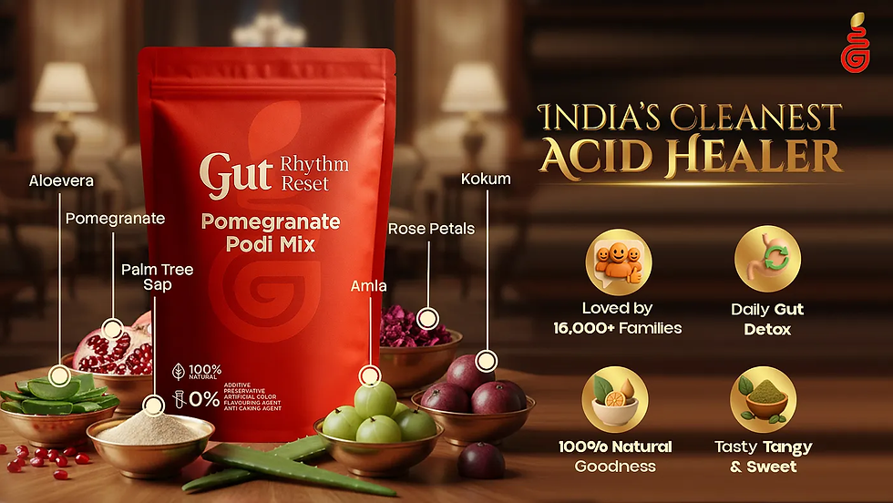 Pomegranate Podi Ingredients