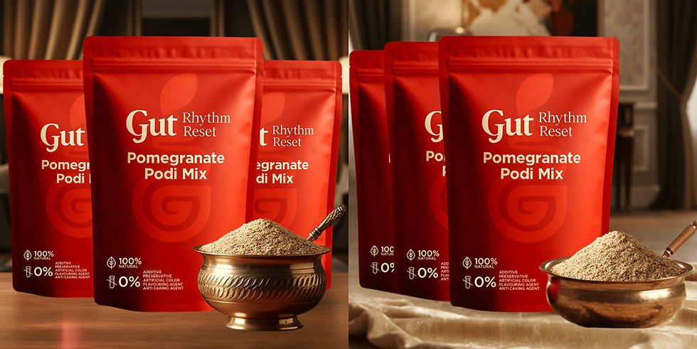 Cleanest Pomegranate Podi Images