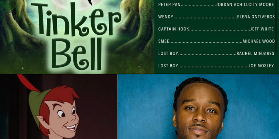 #ChillCity plays Peter Pan in Tinker Bell Production