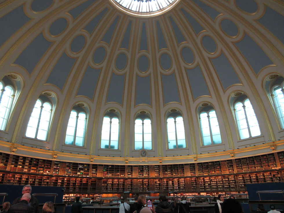The Reading Room at the British Museum in London