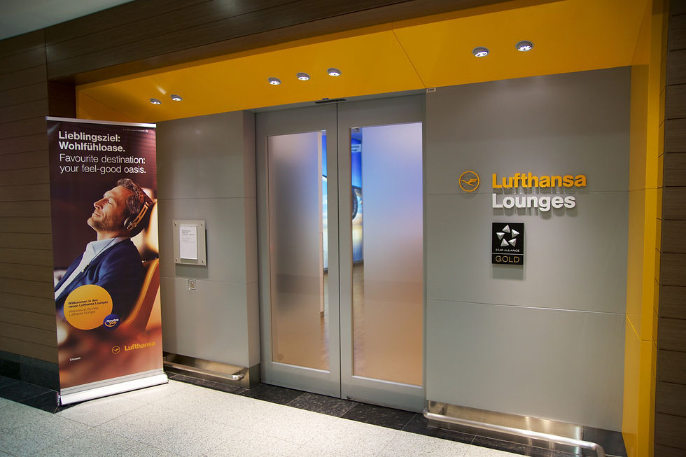 Lufthansa First Class Terminal, Frankfurt (FRA) – Separate terminal with limousine transfers.