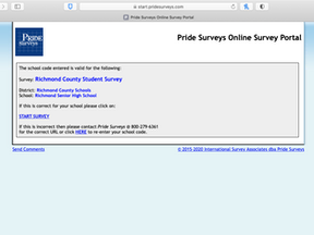 Richmond County Survey Allows Elementary Children to Incriminate Themselves