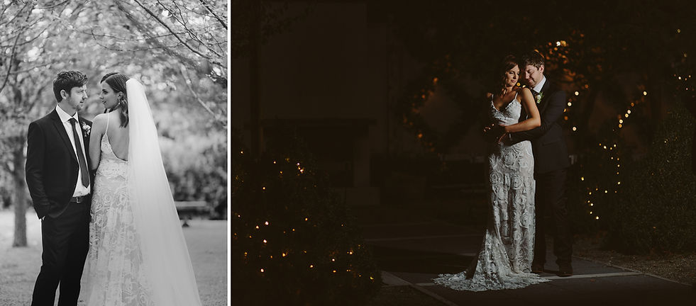fairy lights wedding