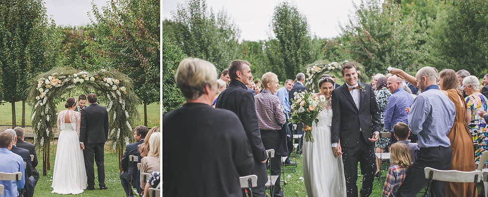 Garden Wedding Ceremony