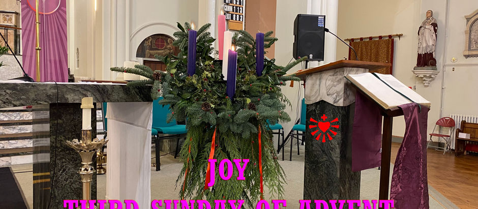 Third Sunday of Advent -12 December 2021