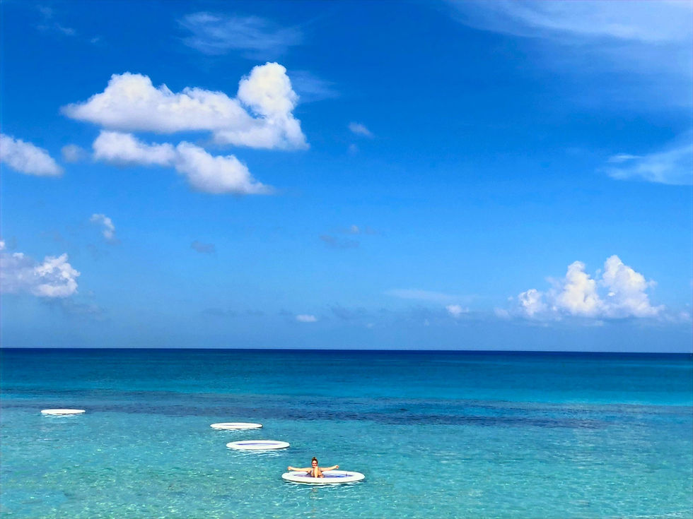 Seven Mile Beach on a Beautiful Cayman Day Grand Cayman The Traveling Locals