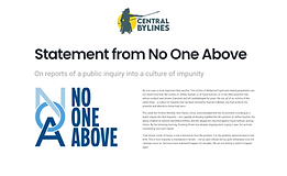 Statement from No One Above on reports of a public inquiry into a culture of impunity